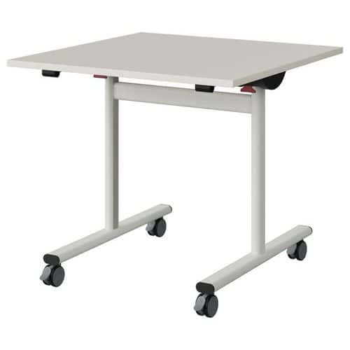 TABLE MALIBU RAB. 80X80 T5 DL STRA ABS BLC SEL W911/BLC 9016