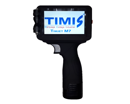 Imprimante Portative Haute Définition - Timjet M7 - 12.7mm Hauteur - Marquage Manuel Sans Fil - Résolution Élevée - Connexion Bluetooth & Wi-Fi_0