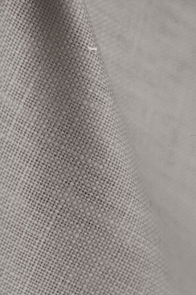 TISSU ENDUIT PUR LIN COLORIS GRIS