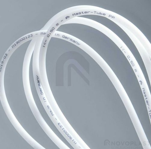 Tuyau en polypropylène, résistant aux produits chimiques et de qualité alimentaire selon FDA21 CFR 177.250 - Master-Tube PP_0