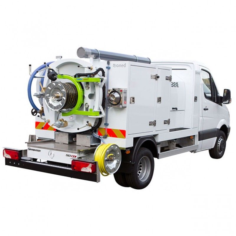 Unicom version standard - Hydrocureur Rioned - Réservoir 1.500 litres - Enrouleur pivotant 135°_0