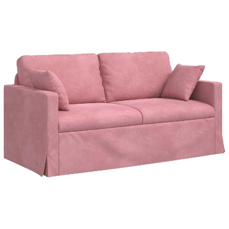 VidaXL Canapé Rose 158 x 78 x 80 cm Velours Modèle Atlas Logic Pro - 42024426_0