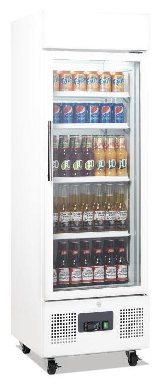 Vitrine réfrigérée 218 litres à roulettes_0