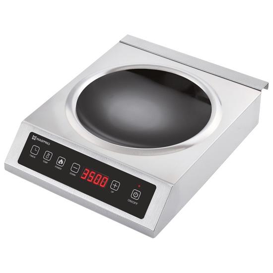 Wok à induction à poser monophasé diamètre 280 mm puissance 3,5 kw - PAVZ0006/B_0