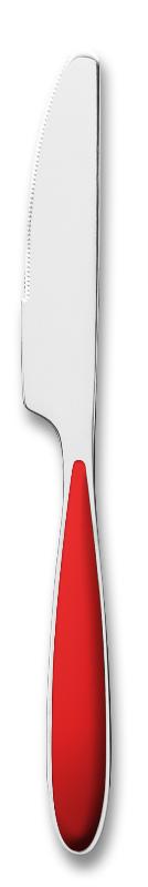 COUTEAU DE TABLE  ROUGE 22 CM AMANDE TARRERIAS BONJEAN