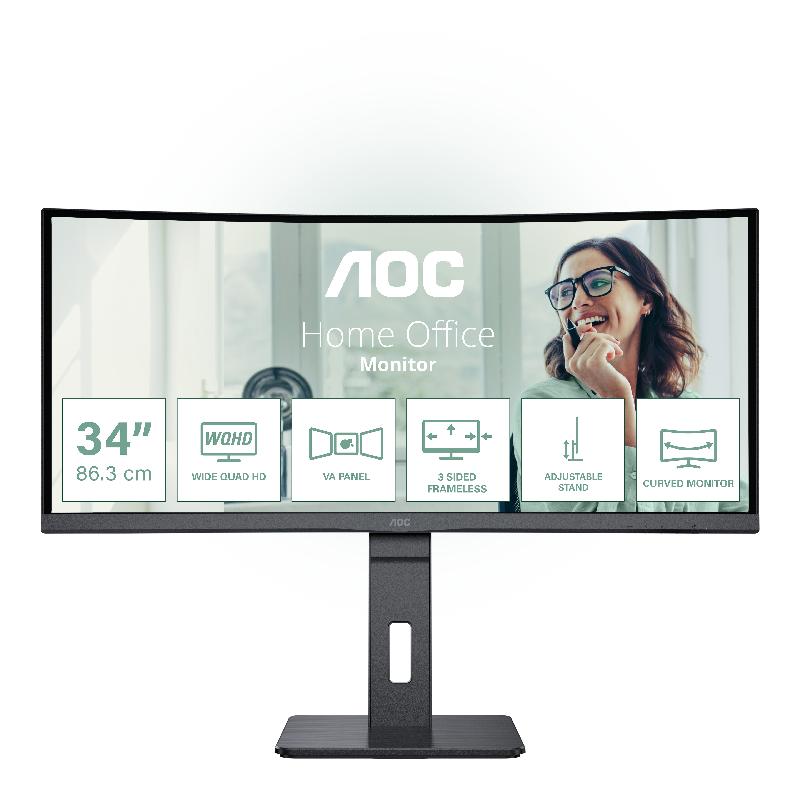 AOC CU34P3CV écran plat de PC 86,4 cm (34