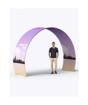 ARCHE DOUBLE EN ALUMINIUM 347 X 245 CM - MOBILIER ÉVÈNEMENTIEL PERSONNALISÉ
