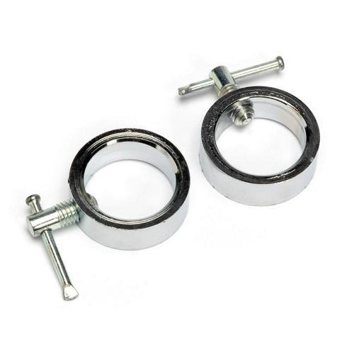 PAIRE DE COLLIERS DE SERRAGE - ACIER - 28MM