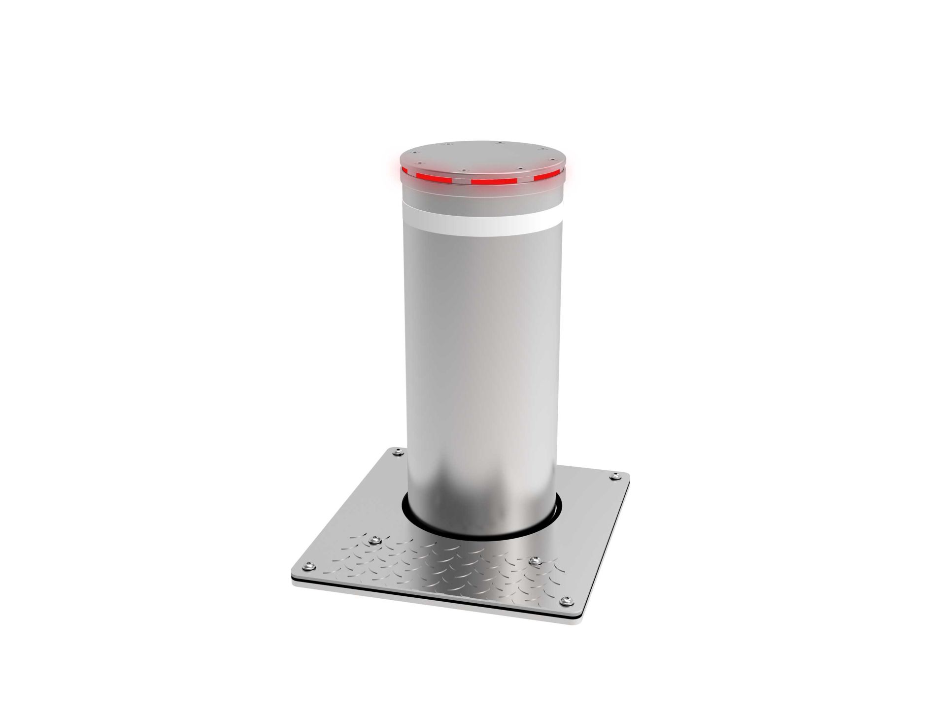 Borne escamotable automatique en acier hauteur 600 mm ø250 mm - A25-60 1548_0