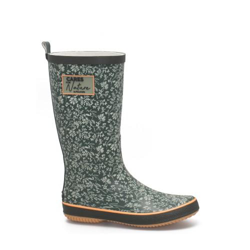 BOTTE DE PLUIE CARES FOR NATURE - FEMME - KAKI - POINTURE 38 ROUCHETTE