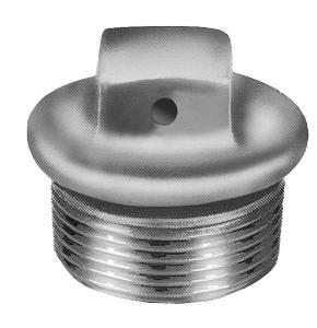 Bouchon mâle carré de clef percé en fonte malléable noire - Réf. Fig294 - Accessoires filetés conformes aux normes NF_0