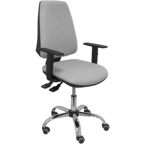 CHAISE DE BUREAU ELCHE S 24 HORAS 5 ROUES - GRIS CLAIR - PIQUERAS Y CRESPO