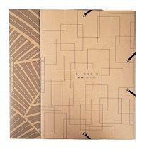 CHEMISE À ÉLASTIQUE 3 RABATS ETERNECO EXACOMPTA 24 X 32 CM - DOS DE 3,5 CM - LOT DE 5