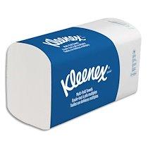 COLIS DE 15 PAQUETS DE 124 ESSUIE-MAINS ULTRA DOUX EXTRÊME 2 PLIS PLIÉ EN Z FT 21,5X31,5 CM BLANC