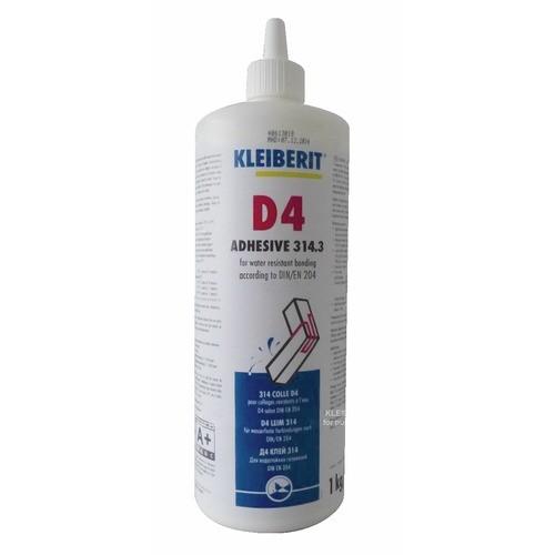 COLLE VINYLIQUE - RÉSISTANCE À L'EAU - D4 - 4,5 KG - SUPRACOLLE 314.3 KLEIBERIT
