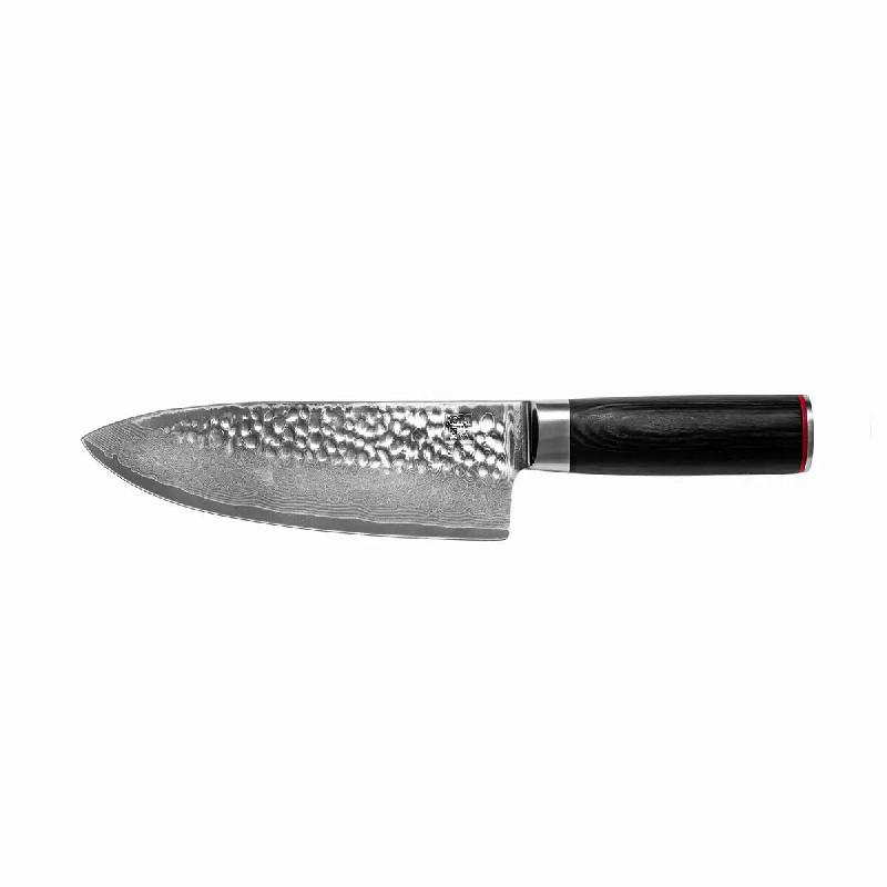 Couteau de chef Gyuto 20 cm KOTAI Pakka Damas - marron inox 708999027762_0