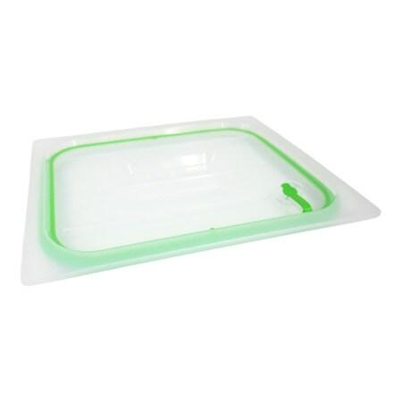 Couvercle Polypropylène étanche GN 1/2 - HACCP Vert - Gastroland - vert plastique polypropylène 3701666009259_0