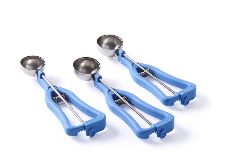 CUILLÈRE À GLACE PROFESSIONNELLE AVEC UNE POIGNÉE EN POLYAMIDE-NYLON - 1/24 L