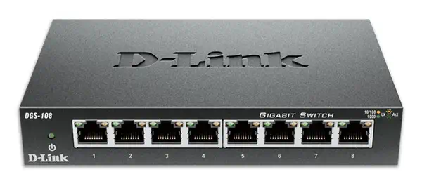 D-Link DGS-108 Noir_0