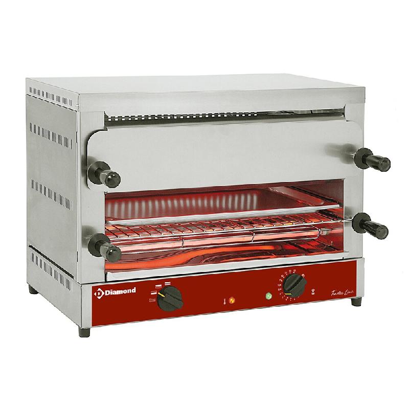 Diamond - Toaster-salamandre GN 1/1 électrique, 2 étages (520x320), à 