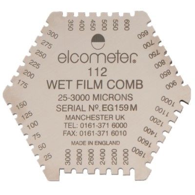 Peignes pour films humides en aluminium - Elcometer 112AL_0