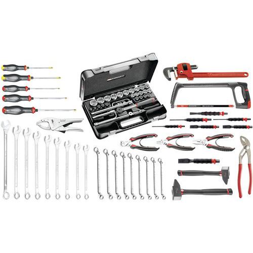 FACOM 1 SÉLECTION INDUSTRIE LOURDE 69 OUTILS FACOM