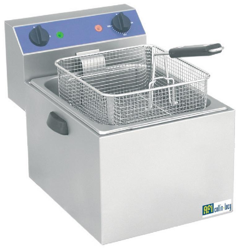 Friteuse de table 8 litres sans vidange - contacteur de puissance - série standard 280x430x290 - SF8MC_0