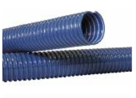 Gaine flexible en pvc pour ventilation et aspiration de fumées_0