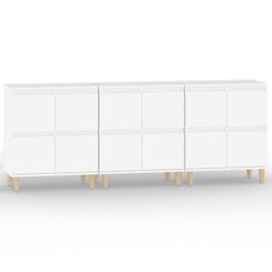 Helloshop26 - Buffet bahut commode armoire meuble de rangement organisateur cuisine salle de séjour salons 3 pcs 60 x 35 x 70 cm 02_0036992 - 3000213_0