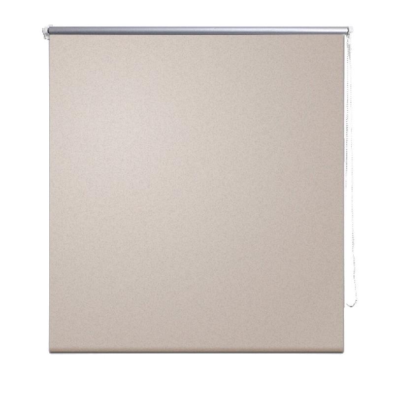 Helloshop26 - Store enrouleur beige occultant 120 x 175 cm  fenêtre rideau pare-vue volet roulant  4102019 - beige aluminium 3000529750636_0