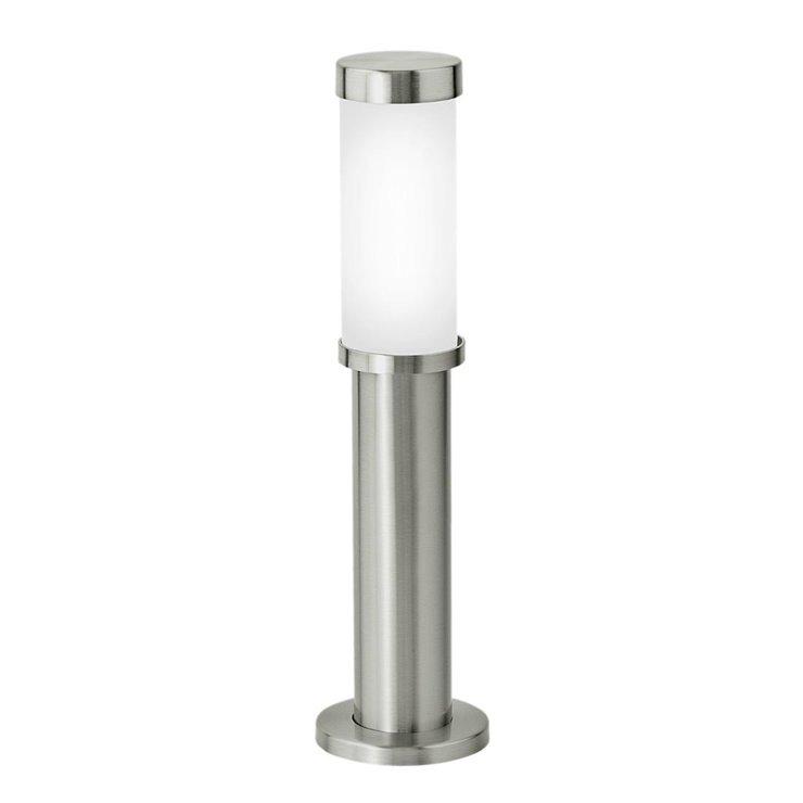 KONYA - BORNE D'EXTÉRIEUR VERRE/INOX H35CM - LUMINAIRE D'EXTÉRIEUR EGLO DESIGNÉ PAR