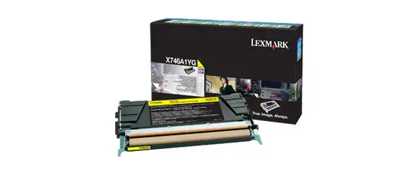 LEXMARK X746, X748 7K cartouche de toner jaune capacité_0