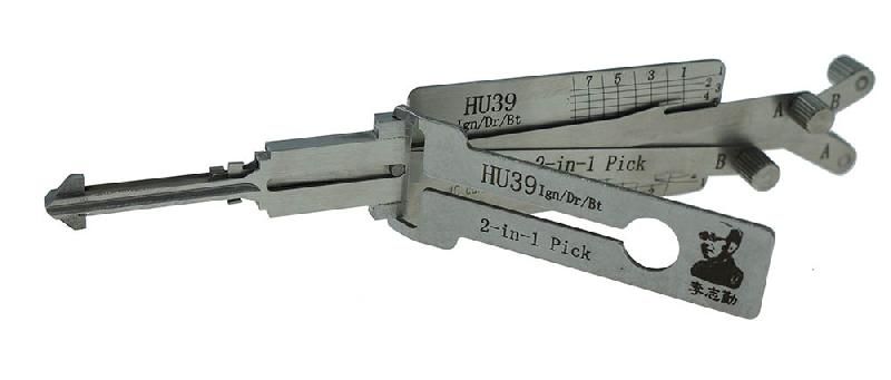 Lishi HU39 - Crocheteur et décodeur 2-en-1 pour serrures automobiles - Mercedes Benz_0