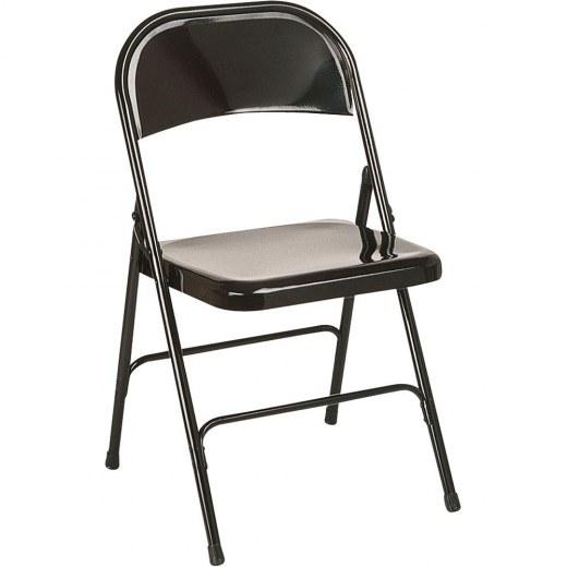 Lot de 2 Chaises Pliantes Accrochables en Acier Sind - Référence 8515 SR S_0