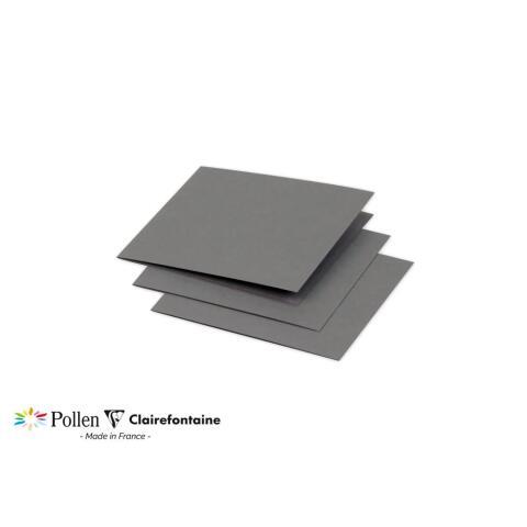 LOT DE 2 - PAQUET DE 25 CARTES PLIÉES POLLEN 116X116MM 210G/M²