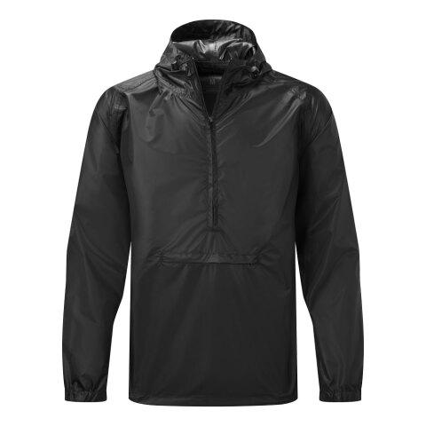 LOT DE 2 - PORTWEST S603 VESTE IMPERMÉABLE PLIABLE À ENFILER NOIR - TAILLE M