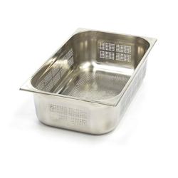 Maxima Récipient gastronorm - 1/1 GN - profondeur 15 cm - acier inoxydable - perforé - 3701117758620_0