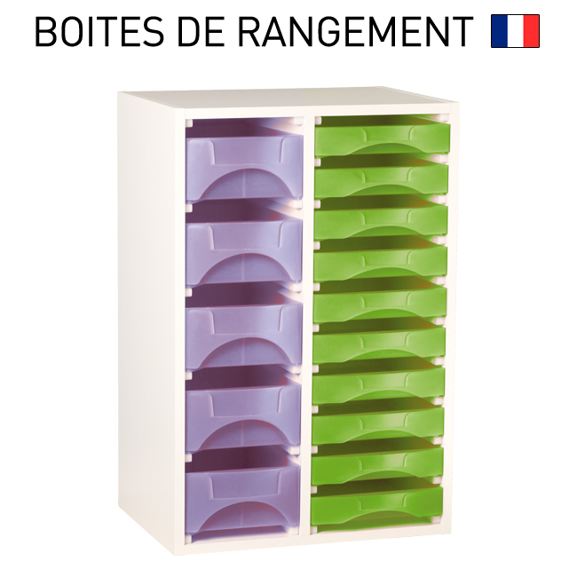 Meubles de rangement documents en plastique - Mobilier 