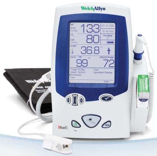 Moniteur Spot Vital Signs® LXi - Welch Allyn - Mesure tension artérielle, température, SpO2, BMI_0
