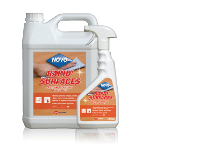 Novo rapid surfaces nettoyant taches difficiles vaporisateur de 750ml_0