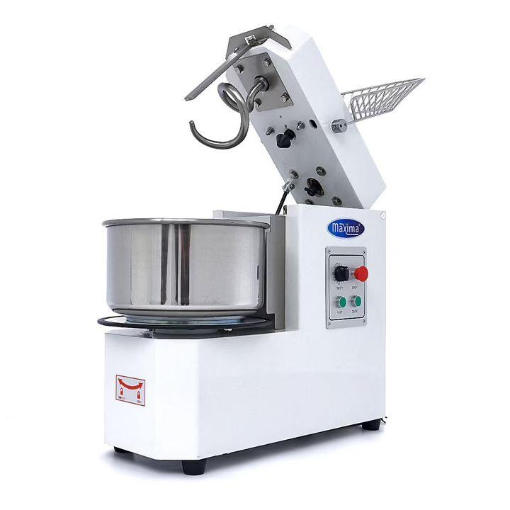 Pétrin à spirale / pétrin à pâte - 20 L - 12 kg de pâte - 2 vitesses - bol amovible_0