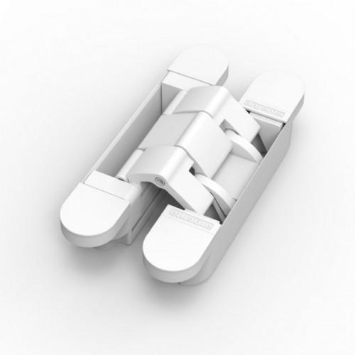 PAUMELLE INVISIBLE - MENUISERIE BOIS - H 150 MM - BLANC MAT ARGENTA