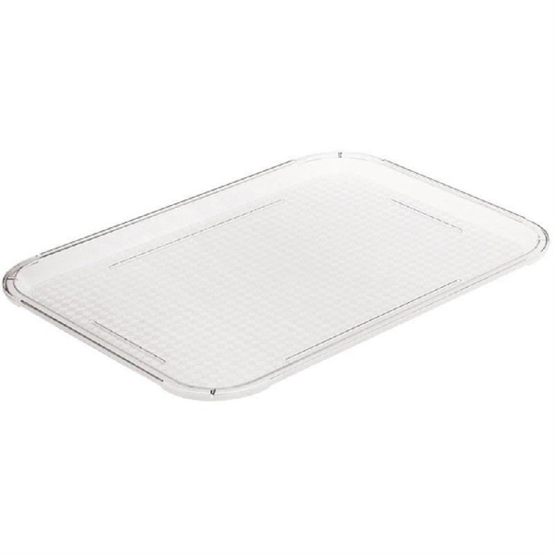 Plateau pour cloche 36133 en polycarbonate transparent 28,5x37,5cm_0
