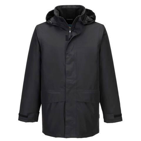 PORTWEST S523 PARKA OBAN DOUBLÉE POLAIRE NOIR - TAILLE L