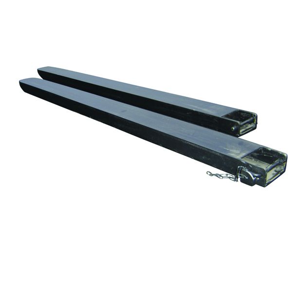 Rallonge de fourche pour chariot élévateur - dimensions 2105 x 150 x 75 mm - finition laquée noire_0