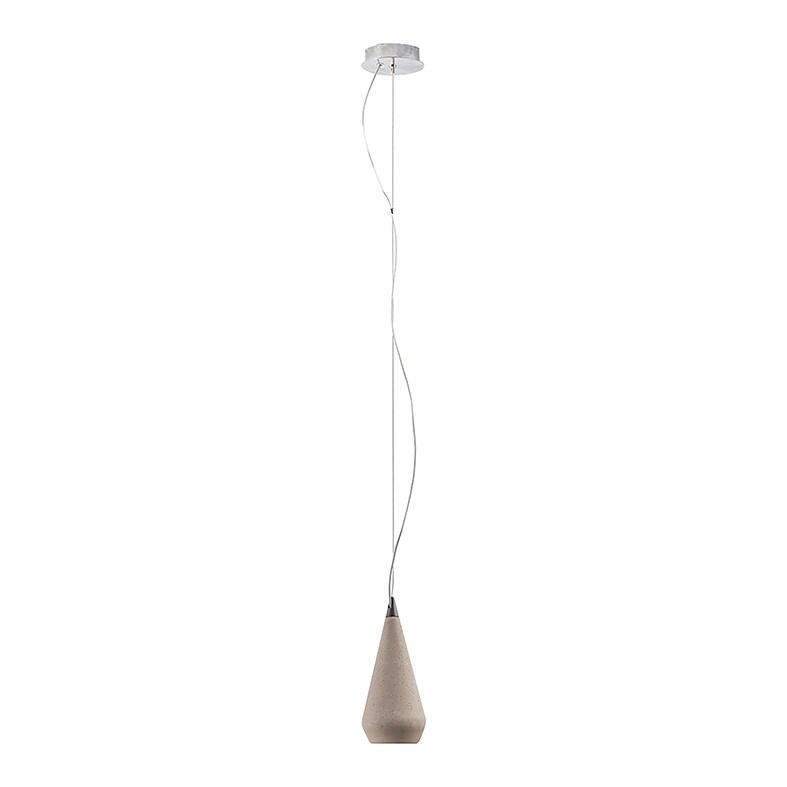 ROSSINI ILLUMINAZIONE Pavè - Lampe À Suspension En Béton Gris Avec Douille Gu10, Puissance 50W, Ip20, Design Essentiel Par Andrea Lazzari - Groupe_0