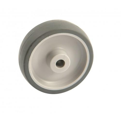 ROUE SYNTHÉTIQUE GRIS 200 MM - ALÉSAGE 20 MM - 200 KG - ALÉSAGE LISSE AVL