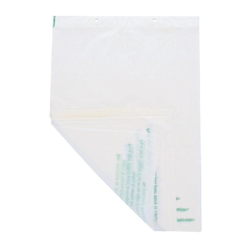 Sacs liasses bio-sourcés 35x50cm - 100% compostable et biodégradable - par 200_0