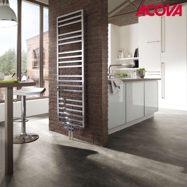 SÈCHE-SERVIETTE ACOVA - KADRANE SPA MIXTE INOX 464W / 300W - AKARI-150-055/GF