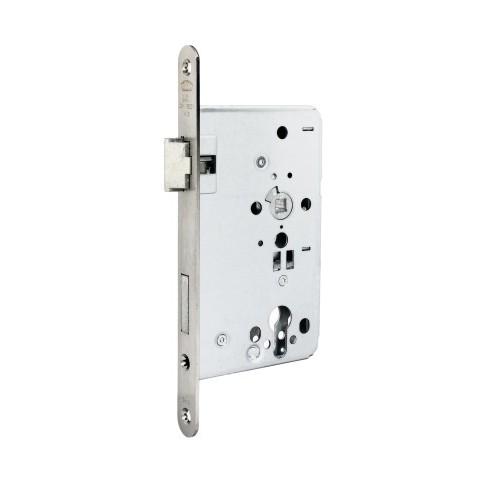 SERRURE À LARDER CYLINDRE EUROPÉEN - ENTRAXE 72 - AXE 55 MM - 515 - DIN DROITE BKS